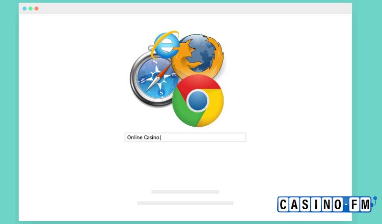 Browser für Online Casinos | casinoFM Markenbild