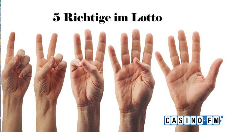 5 Richtige im Lotto
