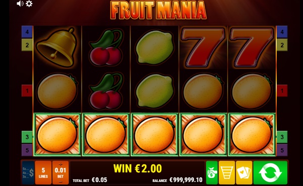 Fruit Mania Risikospiele