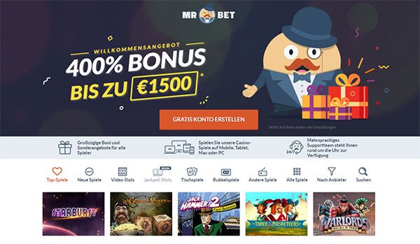 Mr Bet Casino Bonus