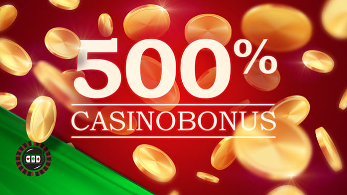 500 bonus casino
