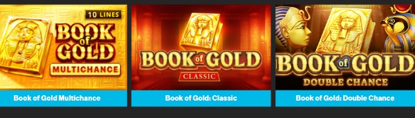 Book of Gold Varianten