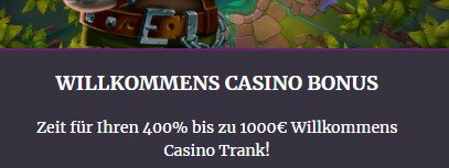 400% Bonus Black Magic Casino