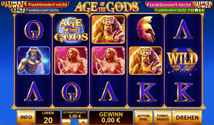 Age of the Gods Playtech