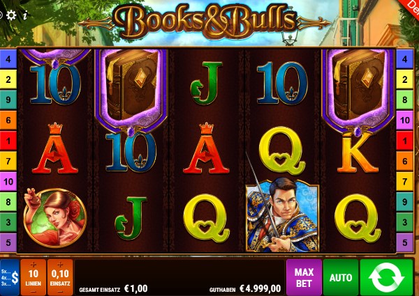 Books & Bulls Bally Wulff Slot