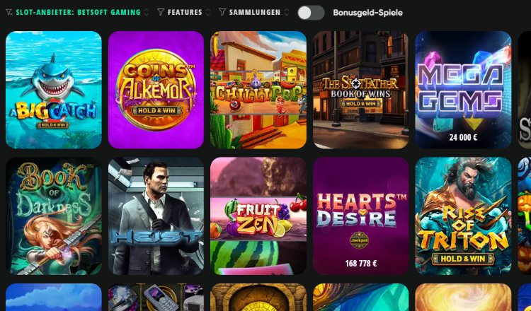 Drip Casino Betsoft Spiele