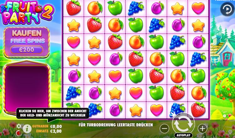 Fruit Party 2 Pragmatic Play Spiel