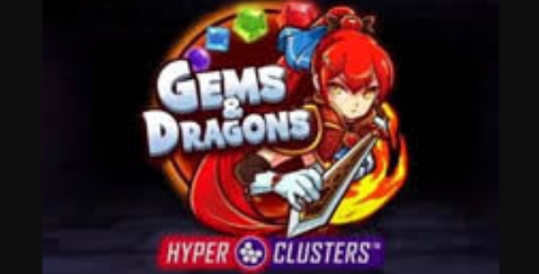 Gems & Dragons Hyper Clusters von Microgaming