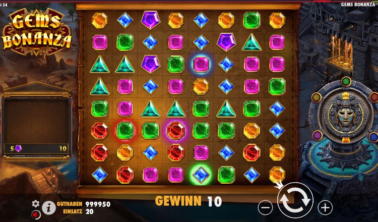 Gems Bonanza Pragmatic Play Spielautomat