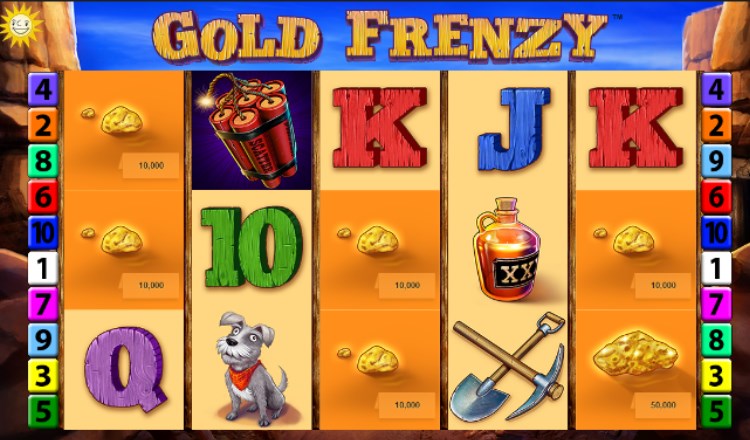 Gold Frenzy Reel Time Gaming Spielautomat