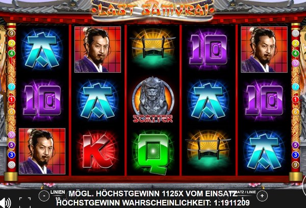 Last Samurai Slot Löwen Play