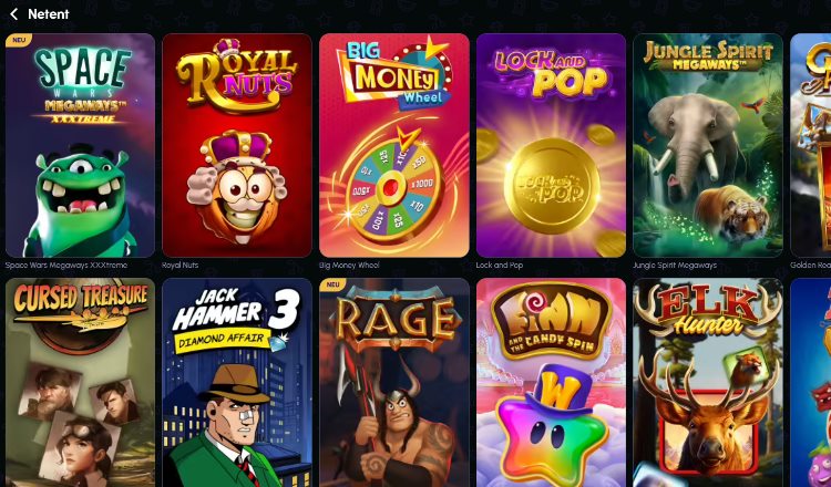 NovaJackpot NetEnt Casino