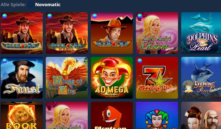 Platin Casino Novoline Slots