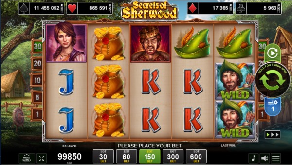 Secrets of Sherwood EGT Slot