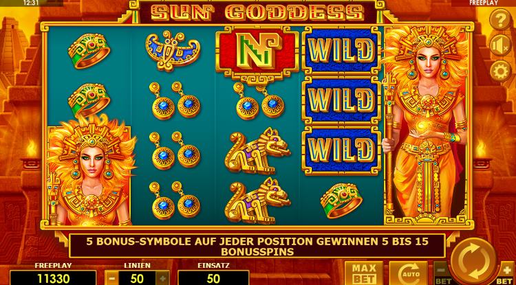 Sun Goddess Slot Amatic