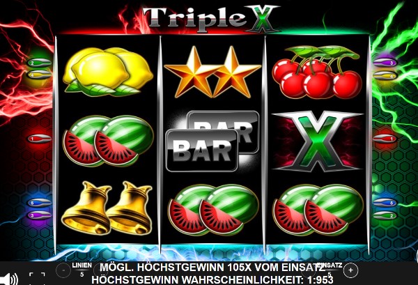 Triple X Slot Löwen Play