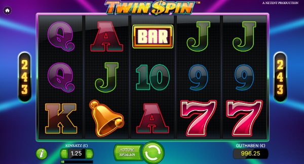 Twin Spin Slot NetEnt