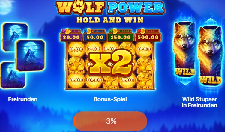 Wolf Power Hold & Win