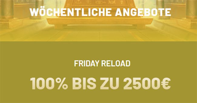 Winstler 100% Reload-Bonus