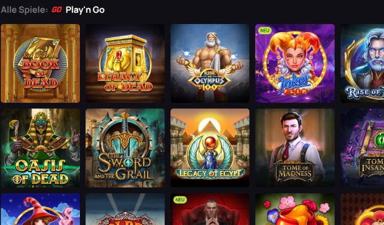 Betandplay Play'n GO Slots