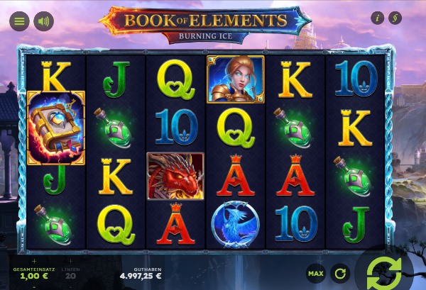 Book of Elements Burning Ice