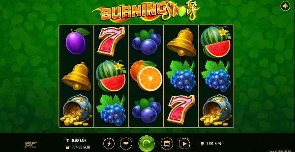 Burning Slots von BF Games