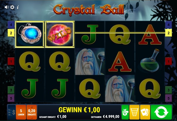 Crystal Ball Gamomat Spielautomat