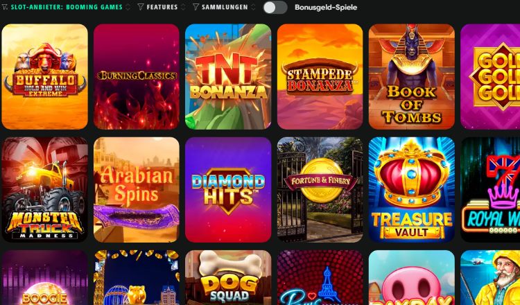 Drip Casino Booming Games