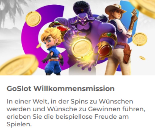 GoSlot Casino Bonus