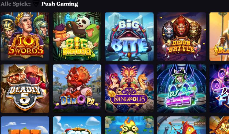 Lucky Circus Push Gaming Casino