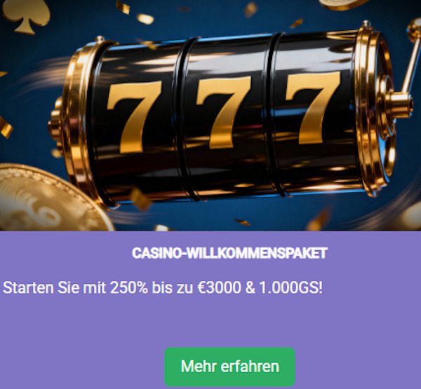 Lucy's Casino 3000€ + 1000 Freispiele