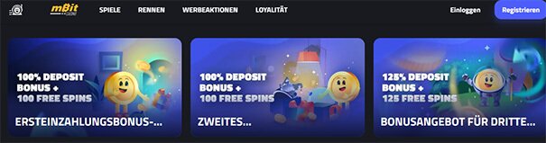 mBit Casino Bonus