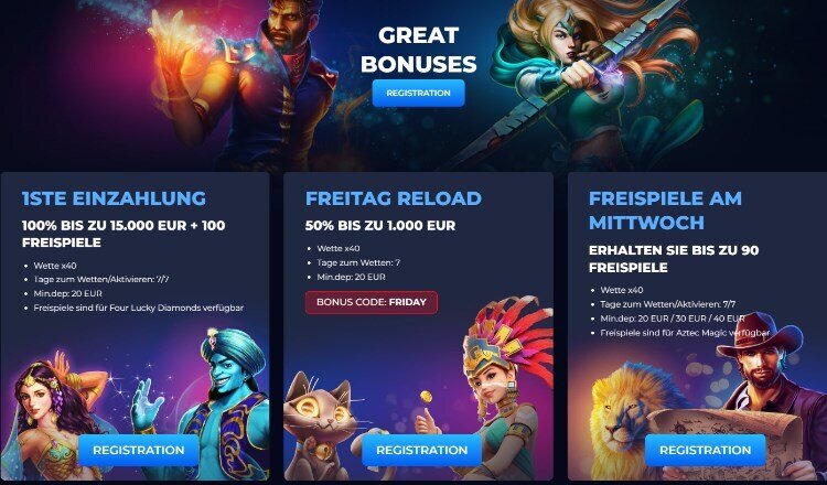 MegaSlot Casino Bonus