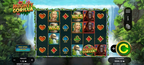 Mighty Gorilla Booming Games Spielautomat