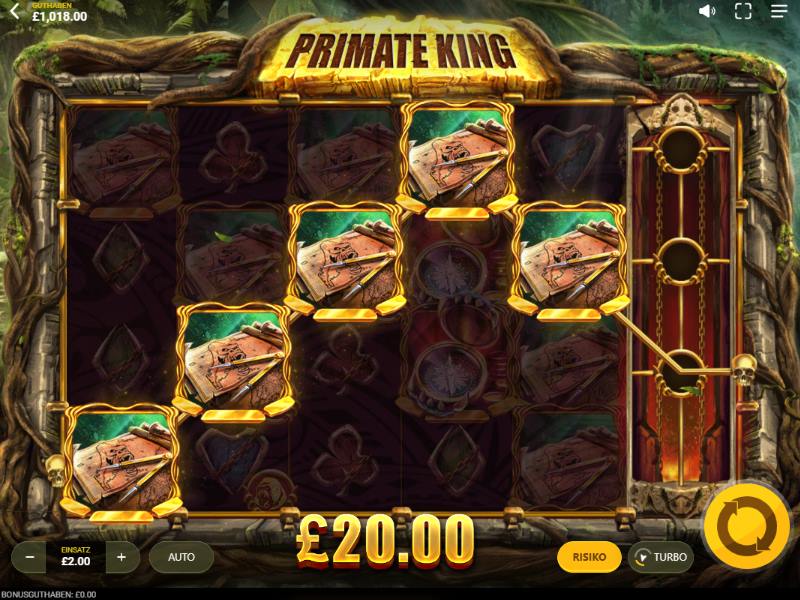 Primate King Red Tiger Spielautomat