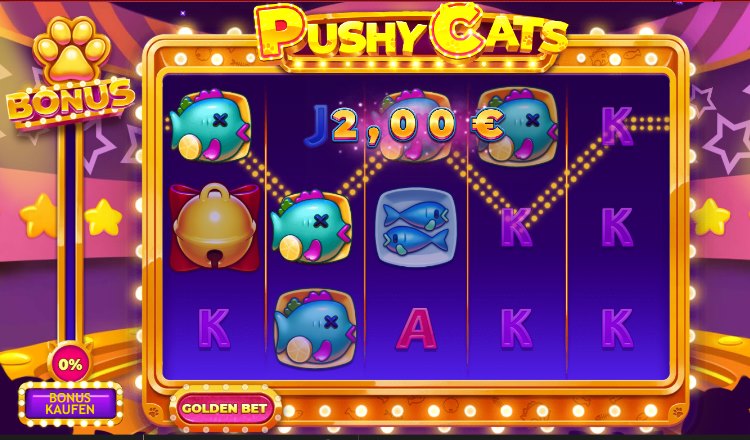 Pushy Cats Yggdrasil Spielautomat