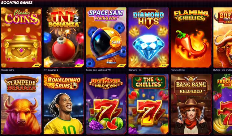 Quickwin Booming Games Spiele