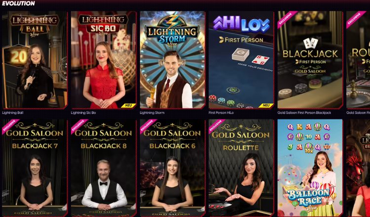 Quickwin Evolution Casino