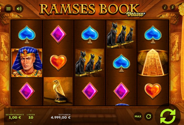 Ramses Book Deluxe von Gamomat