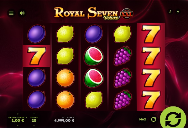 Royal Seven XXL Deluxe Gamomat Slot