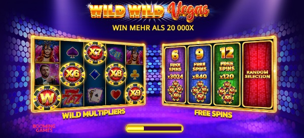 Wild Wild Vegas von Booming Games