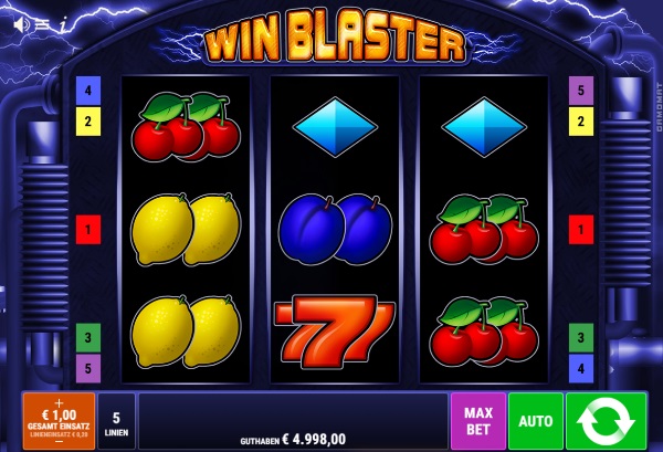 Win Blaster Gamomat Slot