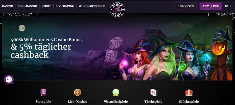 Black Magic Casino Startseite