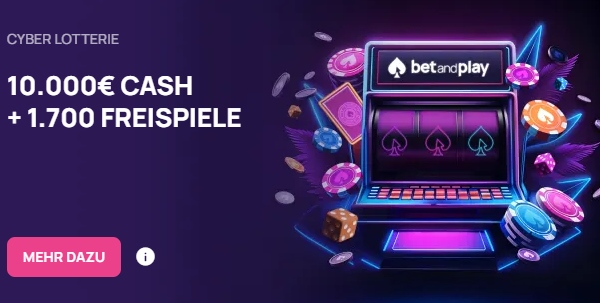 Betandplay Cyber Lotterie für Black Friday