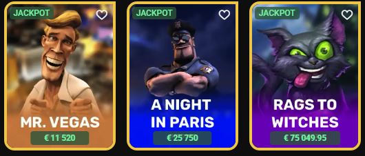 24Casino Jackpots