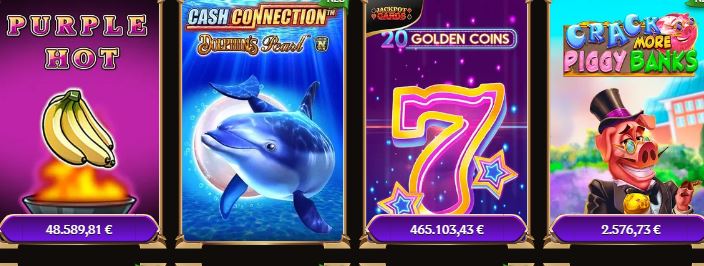 Lanista Casino progressive Jackpots