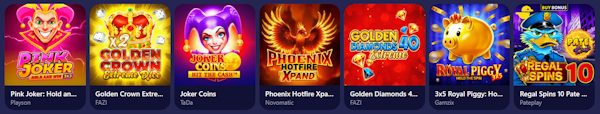 Jackpot-Slots im BetMatch Casino