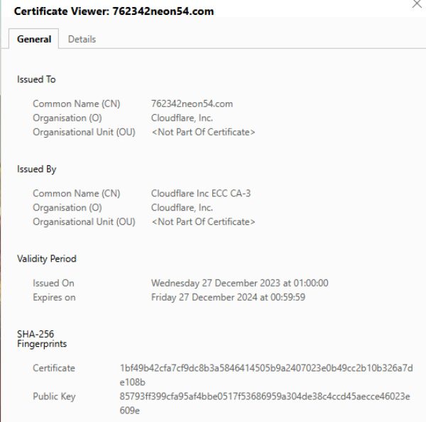 Neon54 SSL-Verschlüsselung