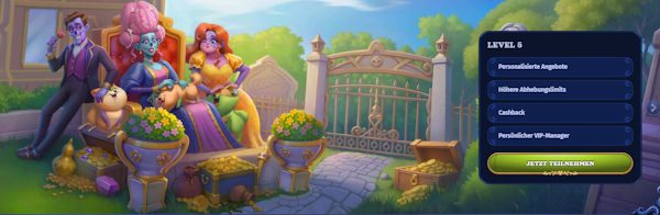 Level 5 Vorteile Casombie VIP-Programm