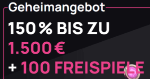Betandplay Casino Geheimbonus 150%